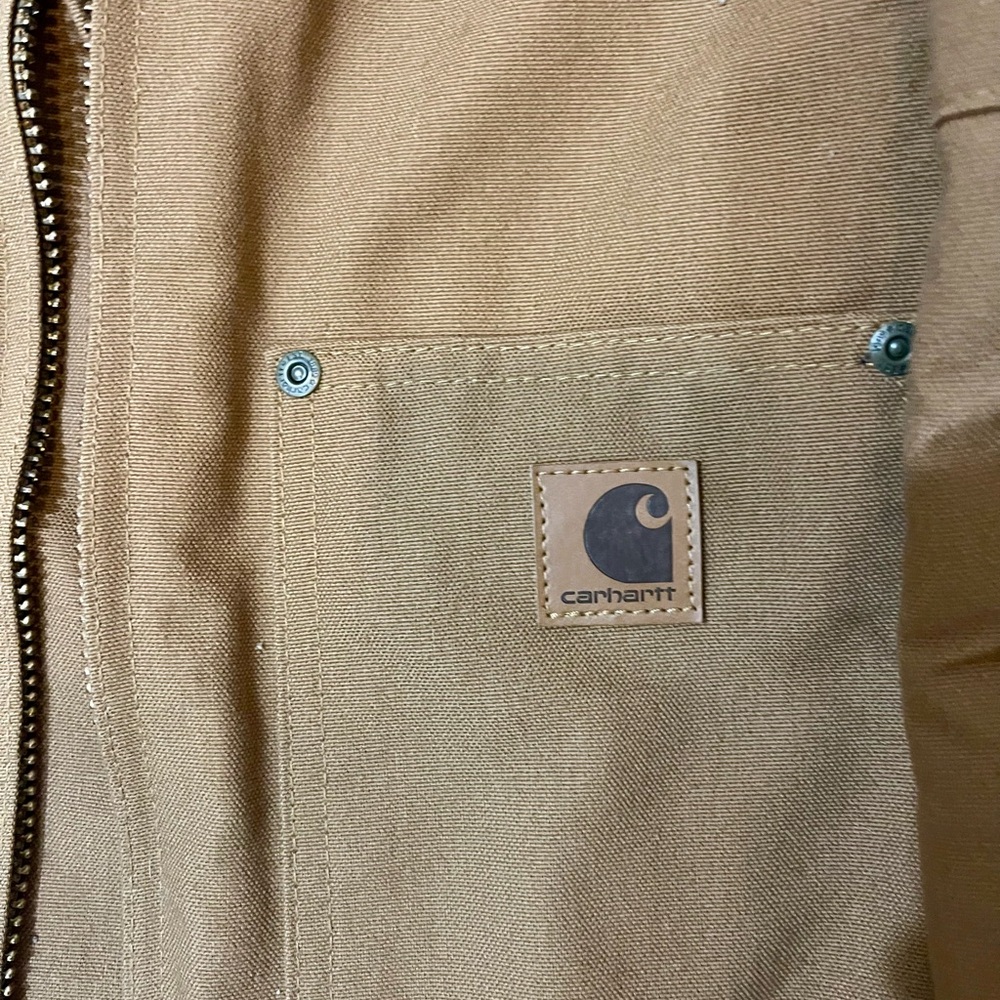 CARHARTT RUGGED FLEX RELAXED FIT DUCK JACKET - Picture 4 of 5